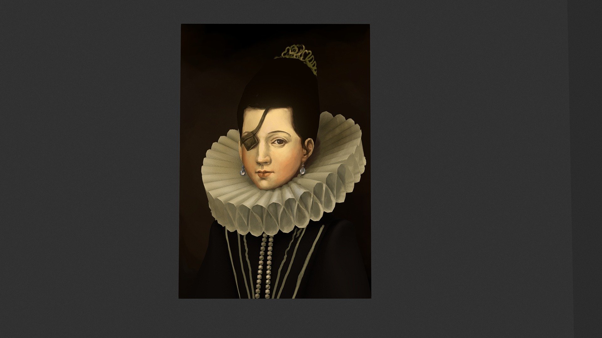 Dona Ana De Mendoza Y De La Cerda Download Free 3d Model By Harry Hwerke 5491d6a