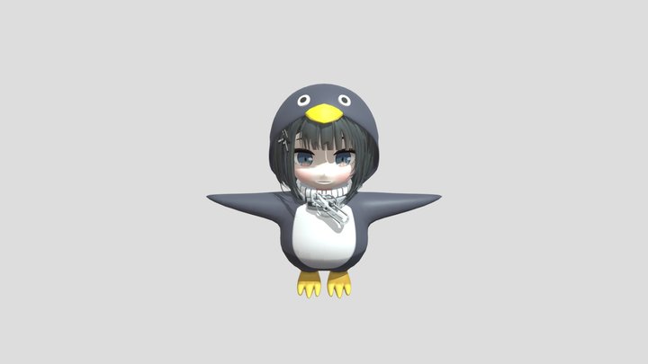 Edmin Penguin 3D Model