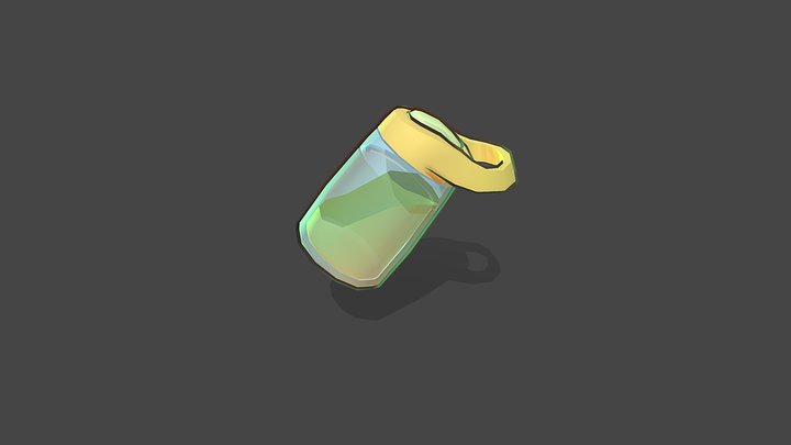 Water Bottle 3D Model