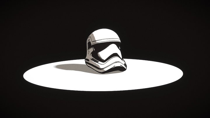 Stormtrooper - sketch 3D Model