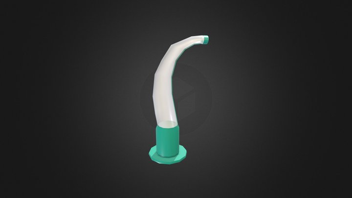 Oropharyngeal Airway 3D Model