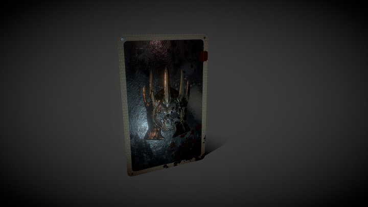 witcher three card 3D Model