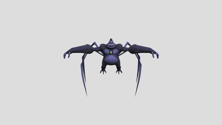 Ultimate Spidermonkey 3D Model