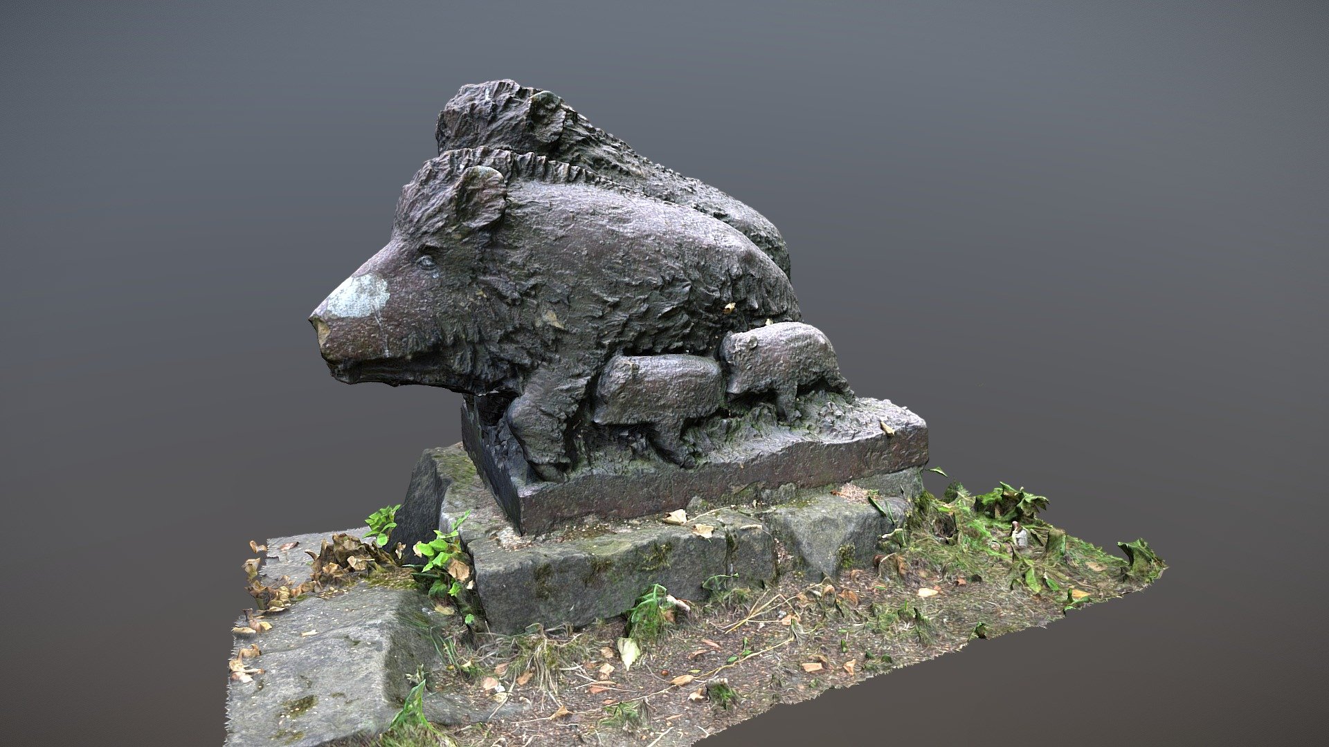 Dziki — Sketchfab embed 3D viewer
