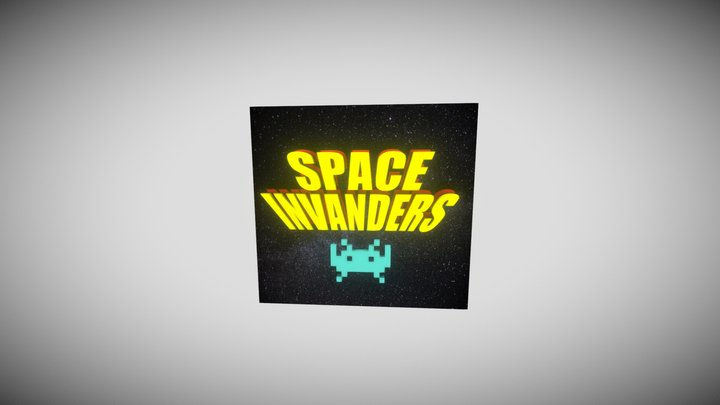 SpaceInvaders 3D Model