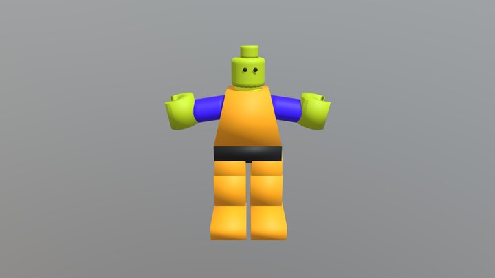 Lego Personaje 3D Model