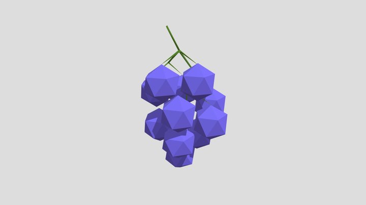 grapes 3D Model