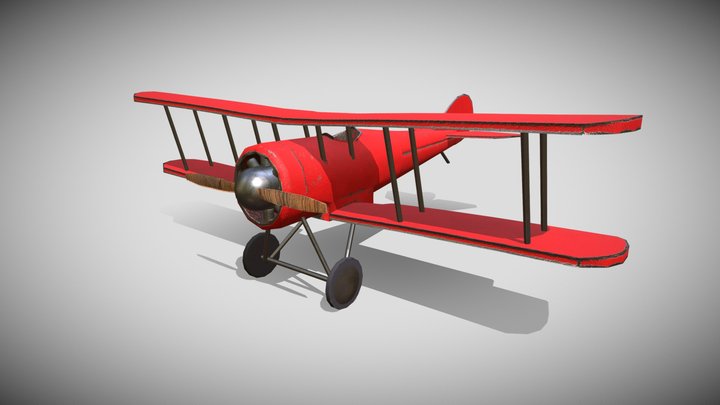 Avion 3D Model