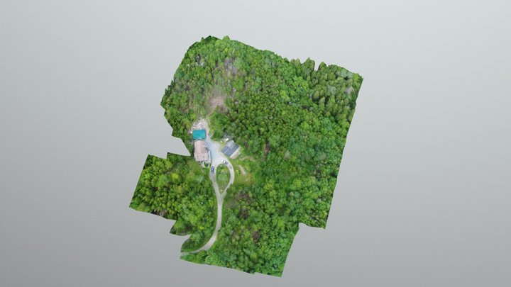 3D model of land in Linconville, ME 3D Model