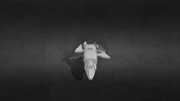 spaceship 11 3D Model