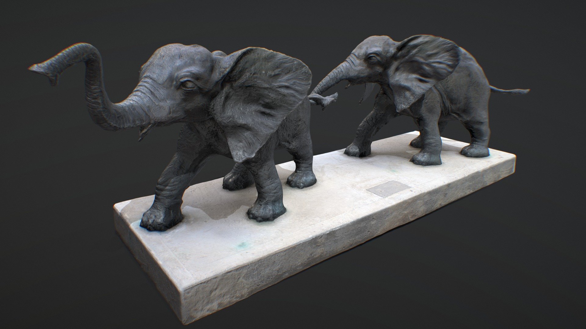 King & Bay : Elephants - 3D model by StudioNexus (@cynex) [5495d62 ...