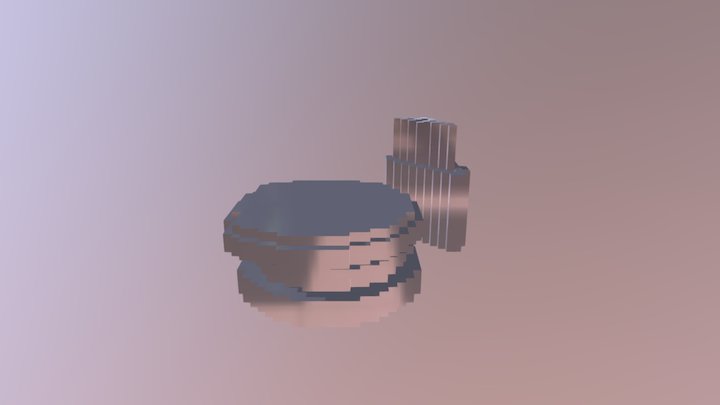 Burger & Fries 3D Model