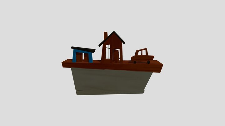 Housekeeper Hello Neighbor 3D Model