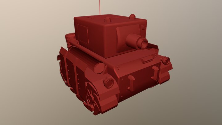 Advance wars inspired 3D Model