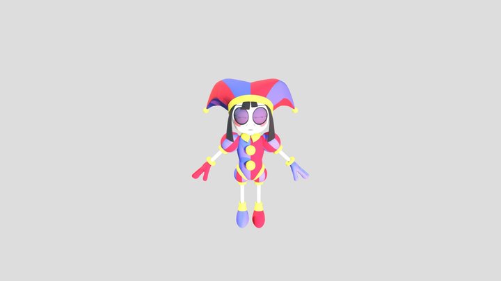 Gladiatus' Pomni Rigify Version 1.4 3D Model