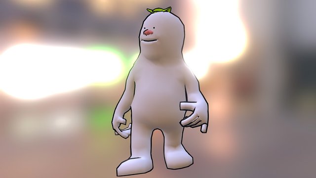 Small Eye Character Beta 1.05 3D Model
