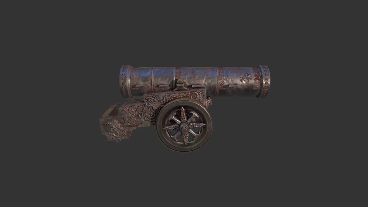Tsar Cannon 3D Model