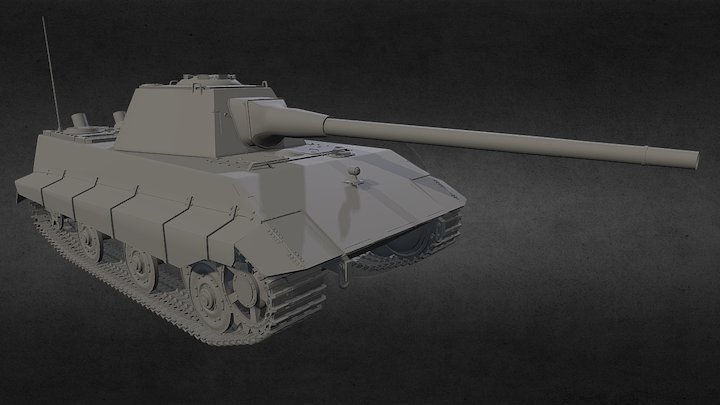 E-50 Standardpanzer 3D Model
