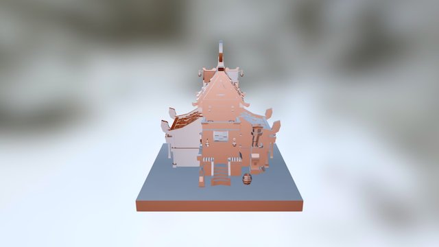 Casa Roja Skechtfab 3D Model
