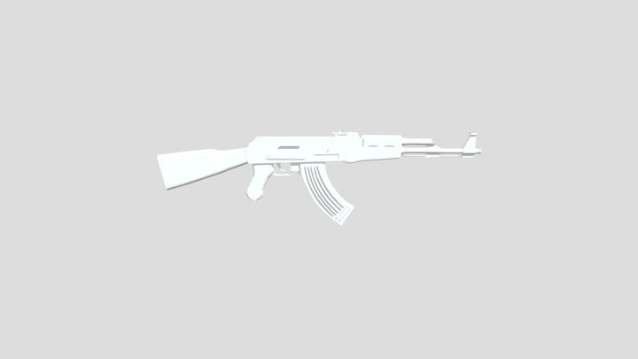 Ak-47 3D Model