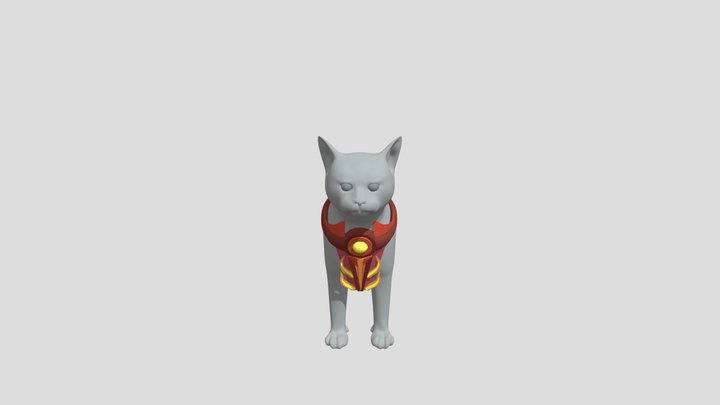 fire armor with cat
