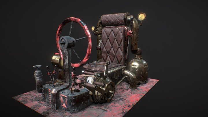 Cockpit 3D Model