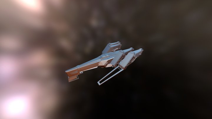 Spaceship_test 3D Model