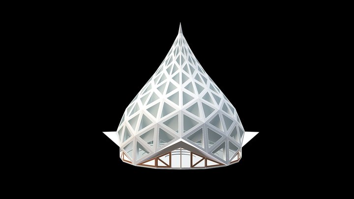 Meditation Centre 3D Model