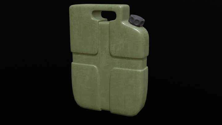 Jerry Can 3D Model