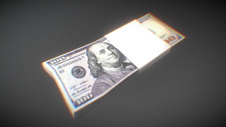 Money 3D Model