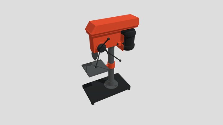 Drilling Machine 3D Model