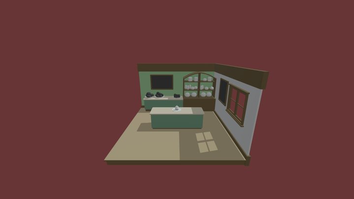 Bakery 3D Model