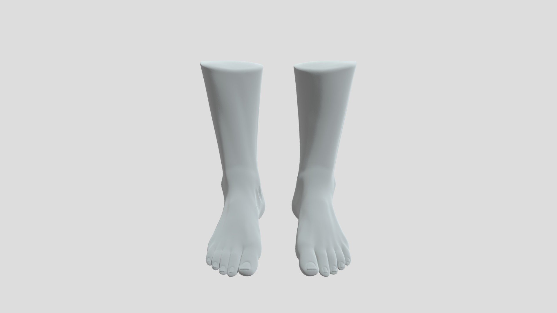 Human feet - 3D model by B_K_M20 [54a03c1] - Sketchfab