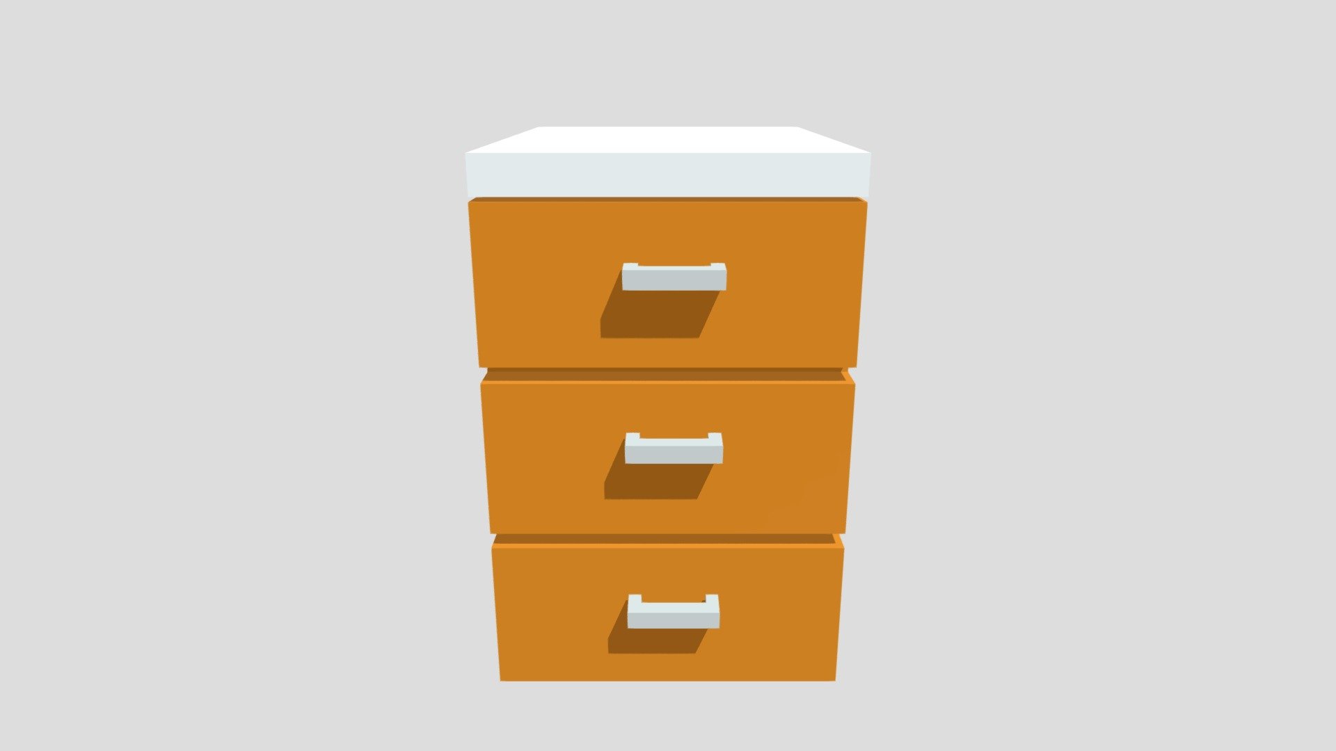 Red drawers