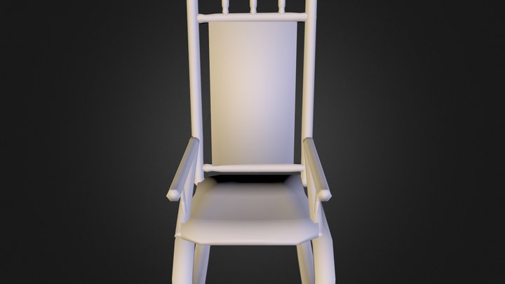 Rocking Chair.obj 3D Model