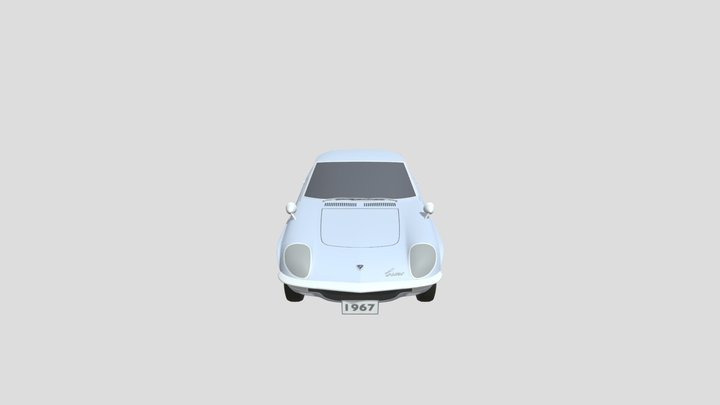 Mazda Cosmo Sports 1967 for 3D-printing