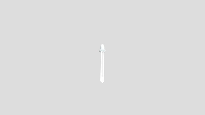 Sci-fi Sword 3D Model