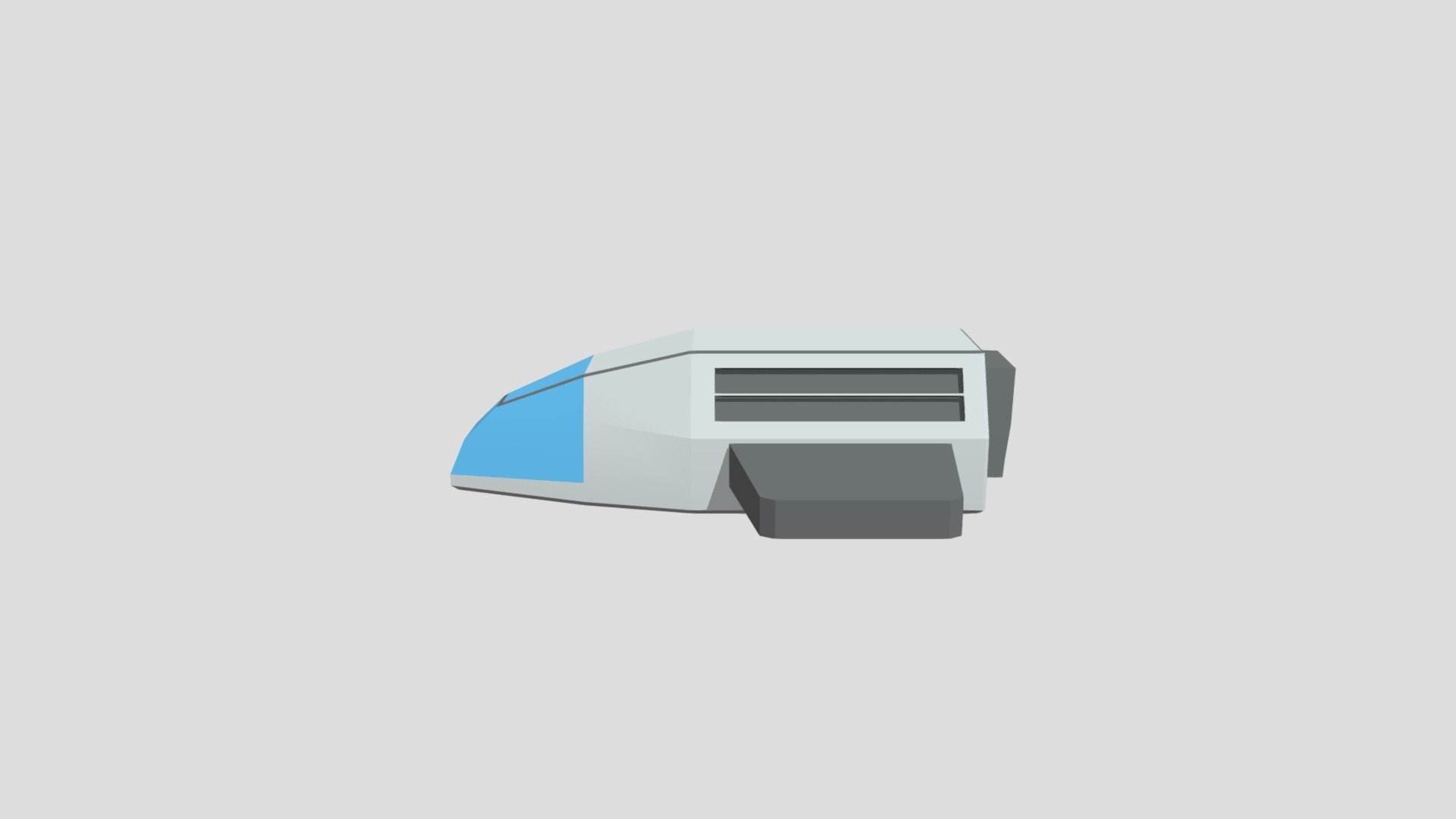 Low Poly Space Ship