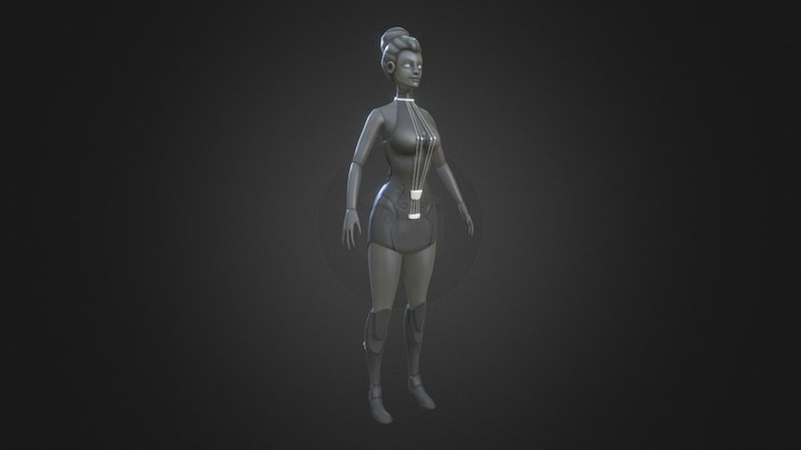 Mirella Retopo Final 3D Model