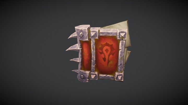 Orc Book 3D Model