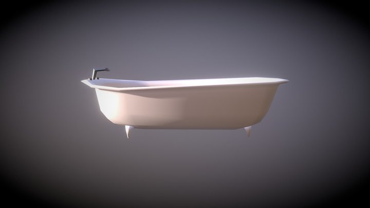 Tub - Household Props Challenge 3D Model