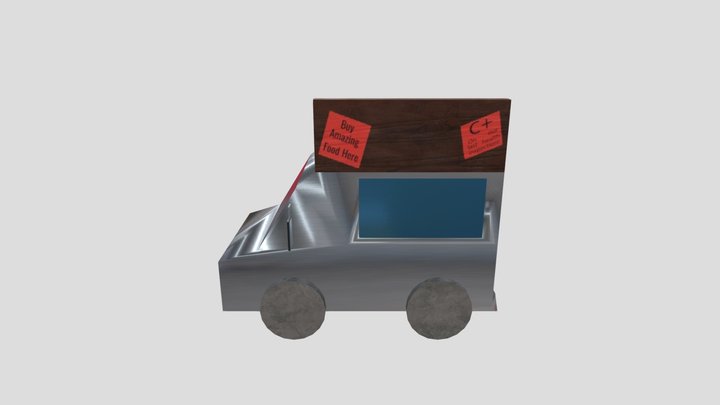 Food Truck 3D Model