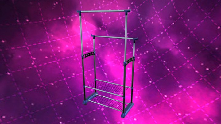 Clothes & Shoes Hanger FREE Low Poly