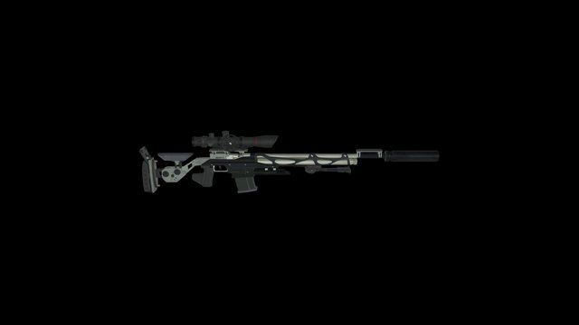 Sniper 3D Model