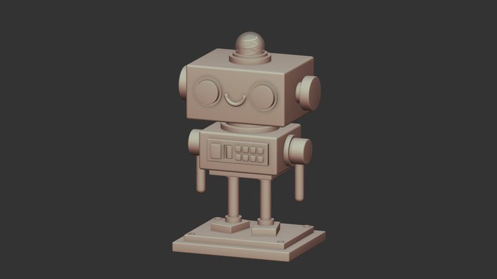 square base 3D Model