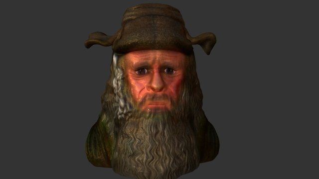 Radagast the brown - bust 3D Model