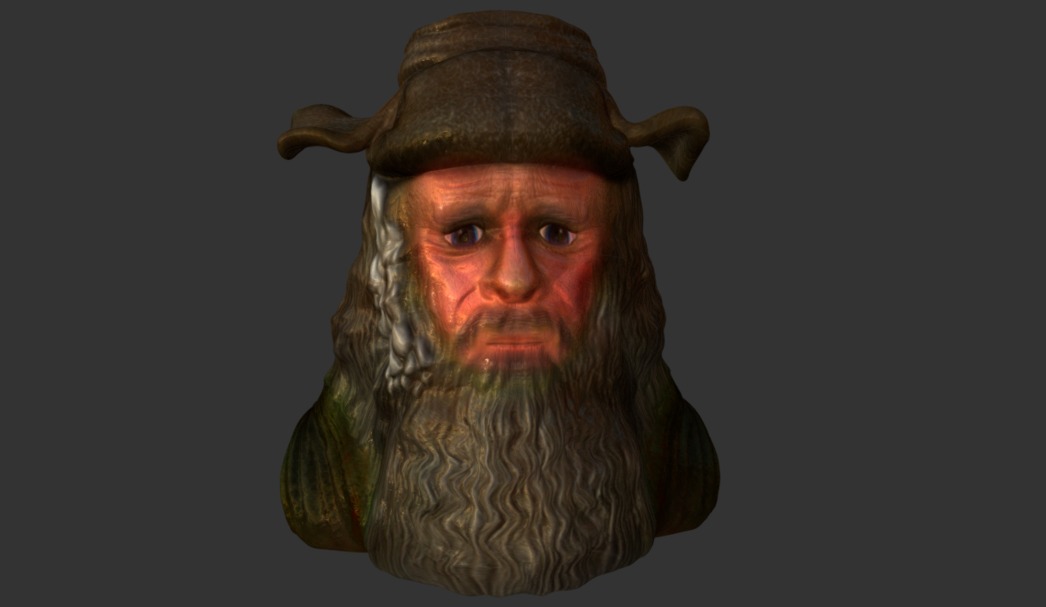 Radagast the brown - bust - 3D model by Derroc [54ac1df] - Sketchfab