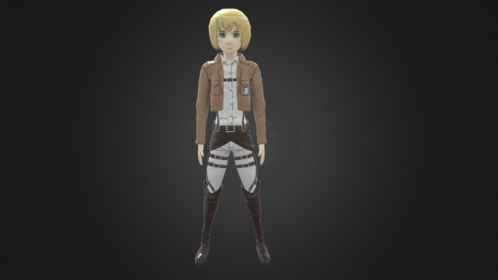 Armin Arlert 3D Model