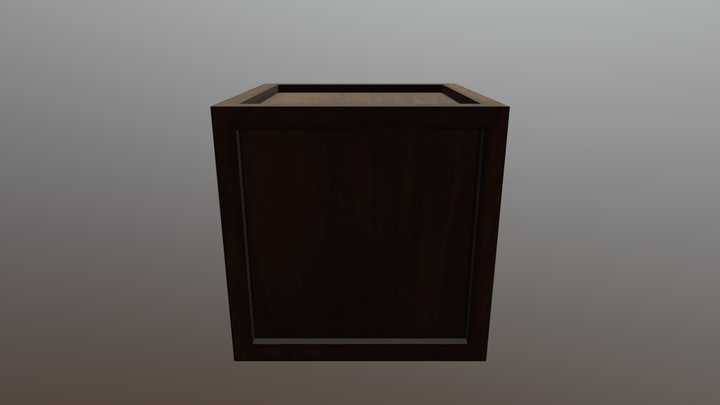 Crate 2 3D Model