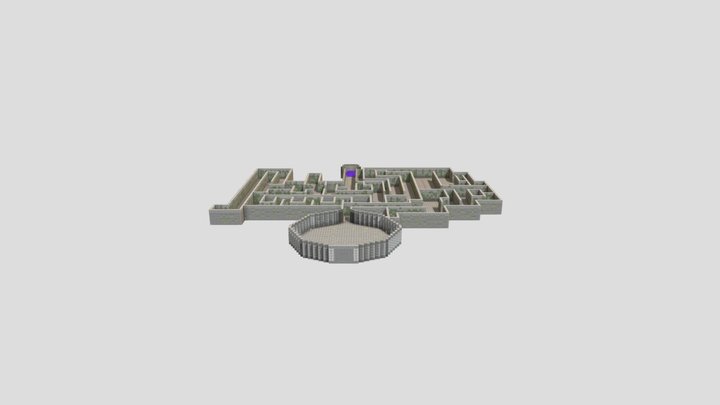 Labirinto Minotauro Per L'ISIS Europa 3D Model